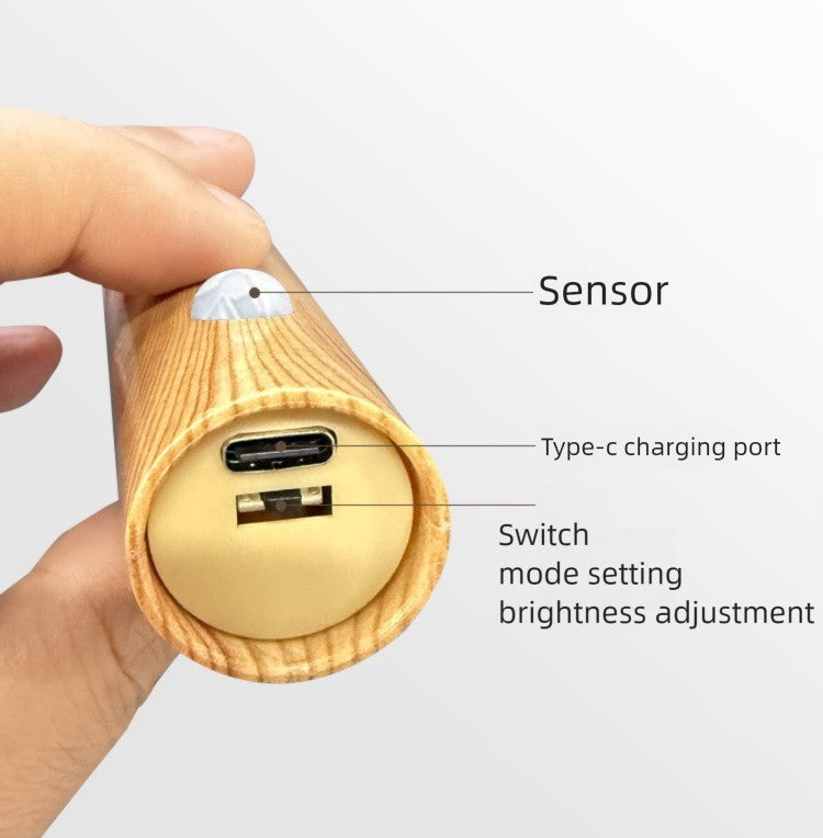 Led night inteligente para armário de cabide